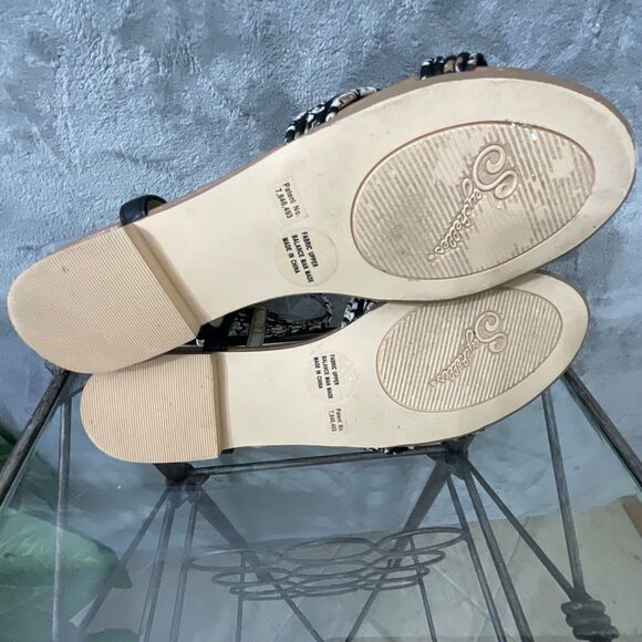 Seychelles sandals Women’s size 8 Fabric/ woven textile Ankle Strap sandals - Picture 7 of 11
